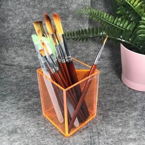 Assorted Watercolor Brushes and Pens - with jar
